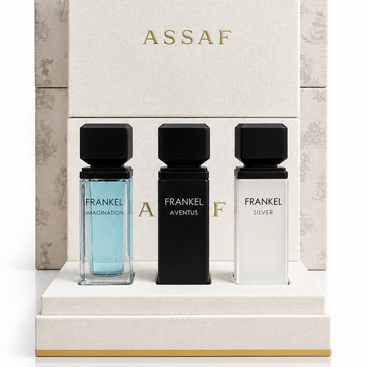ASAF Perfume Set Frank 3*25 ml Perfumes – Coffret Parfums Unisex Luxe