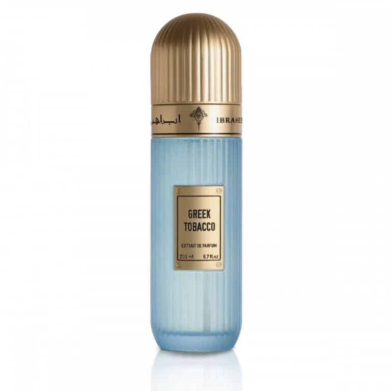 Greek Tobacco Ibrahim Al Qurashi 100 ml original perfume, عطر التوباكو اليوناني إبراهيم القرشي إبراق