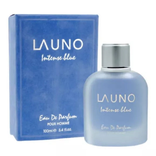 LA UNO Intense Blue Eau De Parfum Fragrance World Pour Homme – 100ml - elharchiparfums