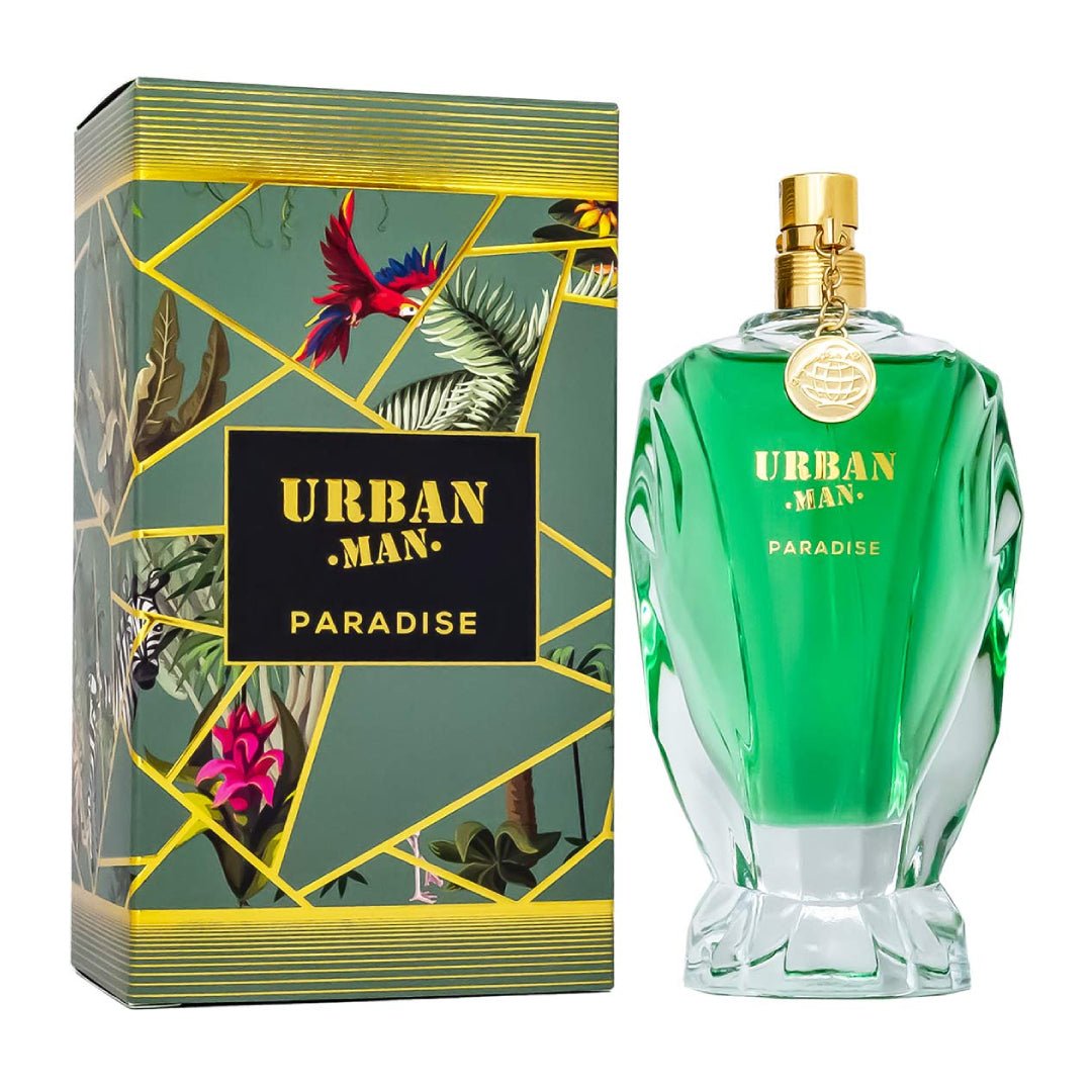 Urban Man Paradise Eau De Parfum Fragrance World Pour Homme – 90ml - elharchiparfums